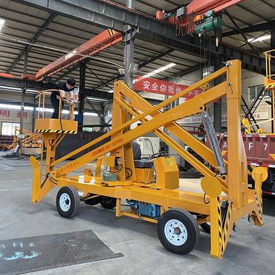 【找工厂定制QB曲臂式升降平台 路政维护用登高车 柴油机高空作业车图片】找工厂定制QB曲臂式升降平台 路政维护用登高车 柴油机高空作业车 - 济阳区云锋机械设备销售中心