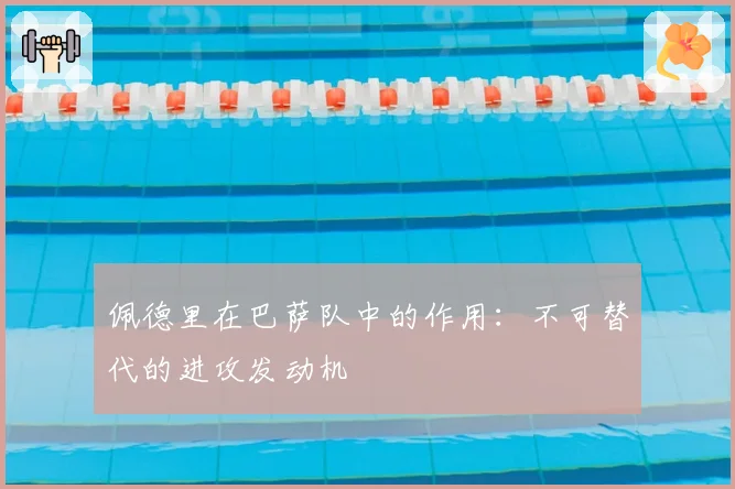 佩德里在巴萨队中的作用：不可替代的进攻发动机